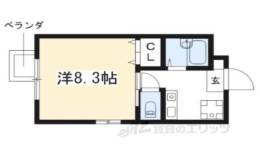 シェ・シュール今宮間取り図面