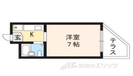 レジデンス太田１間取り図面