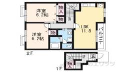 リトルグリーブ間取り図面