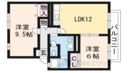 パレ・ファミールＢ棟間取り図面