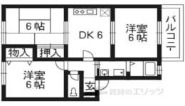 エミナ・コレージュＡ棟間取り図面