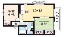 ロイヤルシャトーＨ棟間取り図面