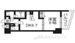 エスリード京都河原町間取り図面