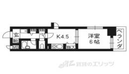 エスリード四条河原町間取り図面