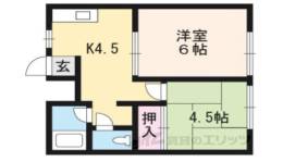 プロパティカオルＡ棟間取り図面