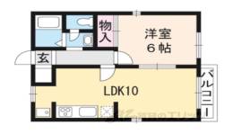 プロパティカオル２　Ａ棟間取り図面