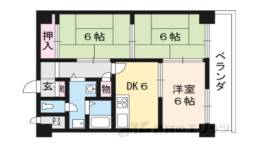 タイハイツ桜宮間取り図面