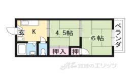 中村サニーハイツ第２間取り図面