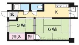 第一白川ハイツ間取り図面