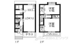 アルトドルフ宝ヶ池間取り図面