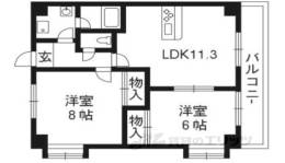 パルティール２番館間取り図面