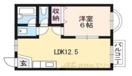 ウエストパレスヒエイ間取り図面