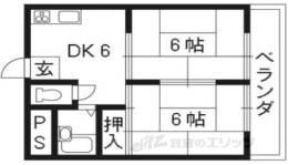 パレス稲荷間取り図面