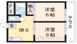 パレス稲荷間取り図面