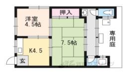 コーポ滝川間取り図面