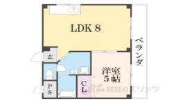 敷島第４マンション間取り図面
