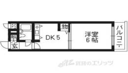 ＤＥＴＯＭ－１四条大宮ＰＡＲＴ２間取り図面