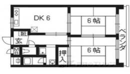 足立ハイツ太秦間取り図面