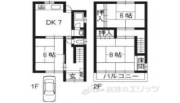 貸家間取り図面