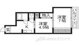 コーポひいらぎ間取り図面