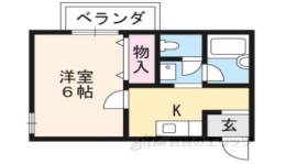 クレール桃山間取り図面
