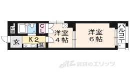 レ・タン・ドゥ・ラ・メールＣＫⅥ間取り図面