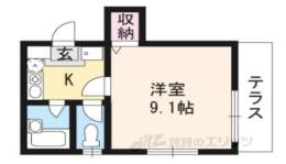 リバーパレス高野間取り図面