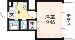 リバーパレス高野間取り図面