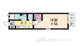 シティオ・クラーロ哲学の道Ａ棟間取り図面