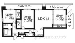 物件間取り図面