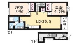 ドゥープラトー間取り図面