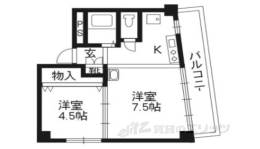ヴィラ太秦間取り図面