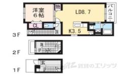 リバーサイド野洲間取り図面