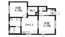 シャーメゾンアスト５６間取り図面