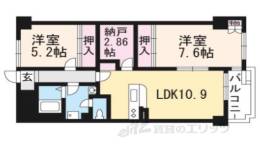 シャルレ４番館間取り図面