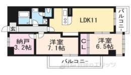 シャルレ４番館間取り図面