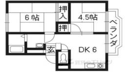 サンライフ上賀茂壱番館間取り図面
