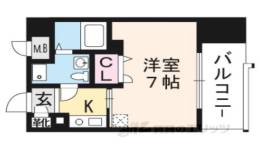 ベラジオ四条烏丸間取り図面
