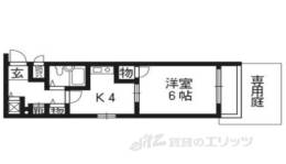 ライオンズマンション京都三条大宮間取り図面