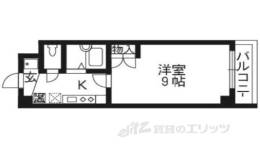 ユニバーシティ丸光２間取り図面