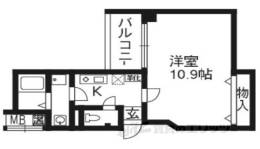 カーサ・ヴェルデ西洞院間取り図面