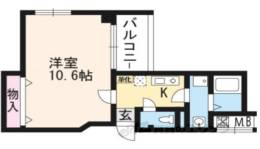 カーサ・ヴェルデ西洞院間取り図面