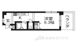 サーティフル新二条間取り図面