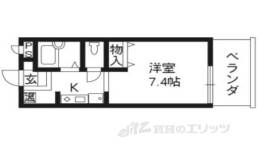 サーティフル新二条間取り図面