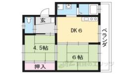 大嶌マンション間取り図面