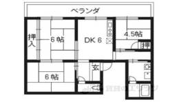 大嶌マンション間取り図面