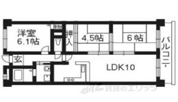 ユニライフ宇治六番館間取り図面