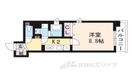 アスヴェル京都三条通間取り図面