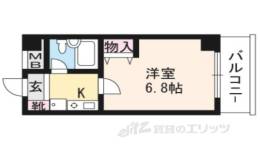 リバティ東大路間取り図面