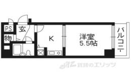 ライオンズマンション京都三条間取り図面